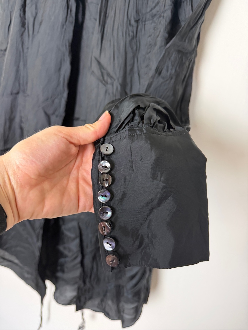 Ifsixwasnine Ripped Tuxedo Shirt w tag - Picture 3 of 6